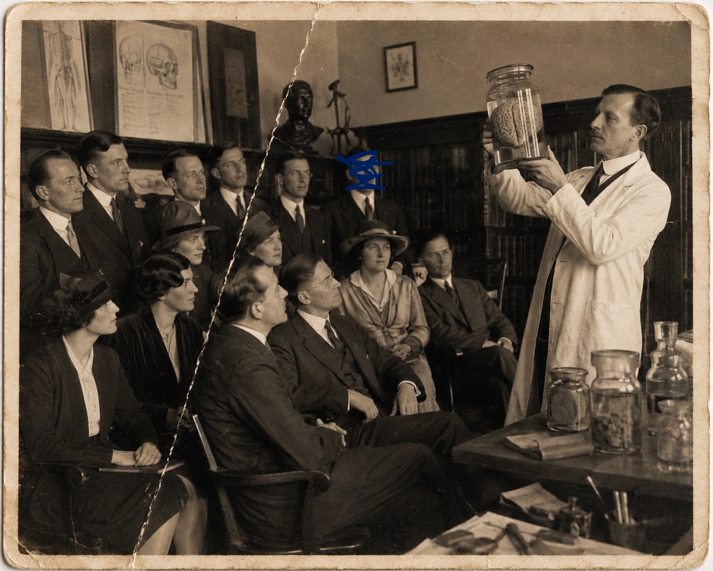 A period lecture concerning the brain